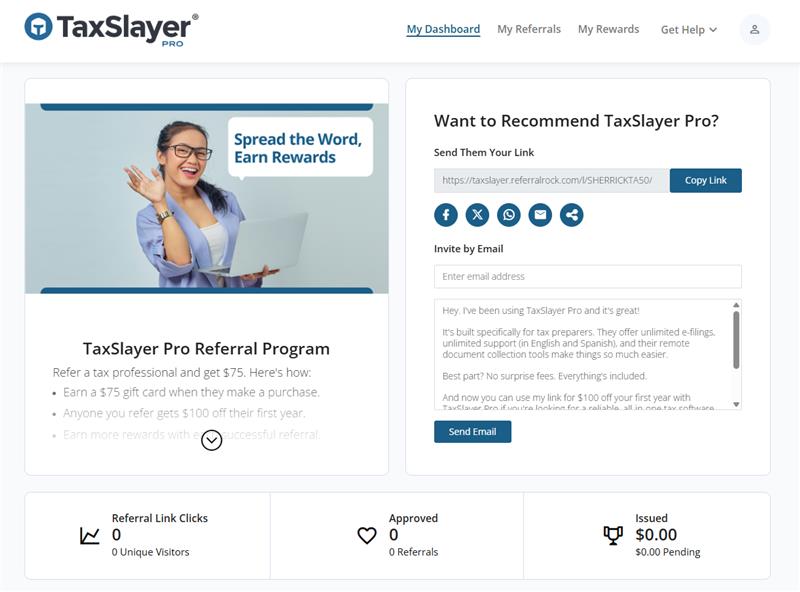 Referral Rock Dashboard