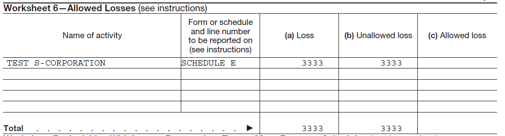 Desktop - Why Isn't the Loss from a K-1 Being Included in the Income ...