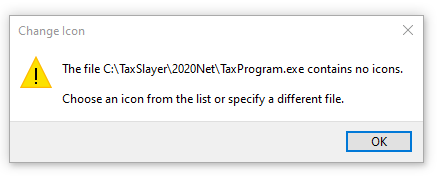 Windows Icon Message