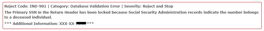 irs-reject-code-ind-901-and-ind-941-01-support