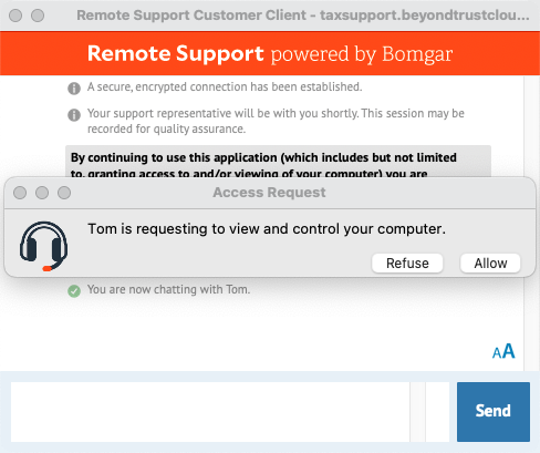 remote support png